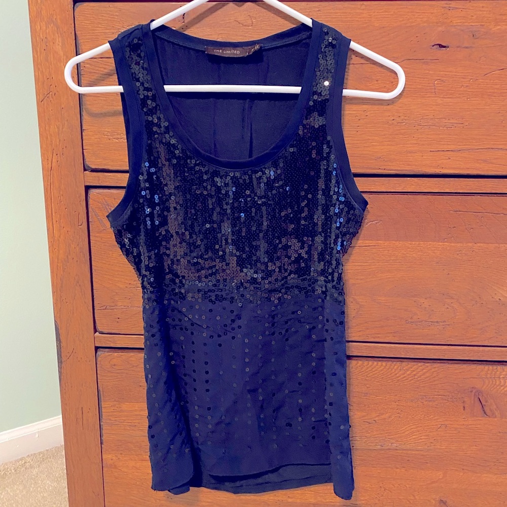 The Limited sequined sleeveless top